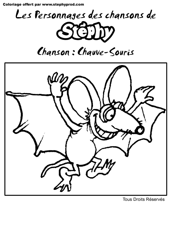 coloriages gratuits de chauve-souris pour les enfants coloriage enfant gratuit