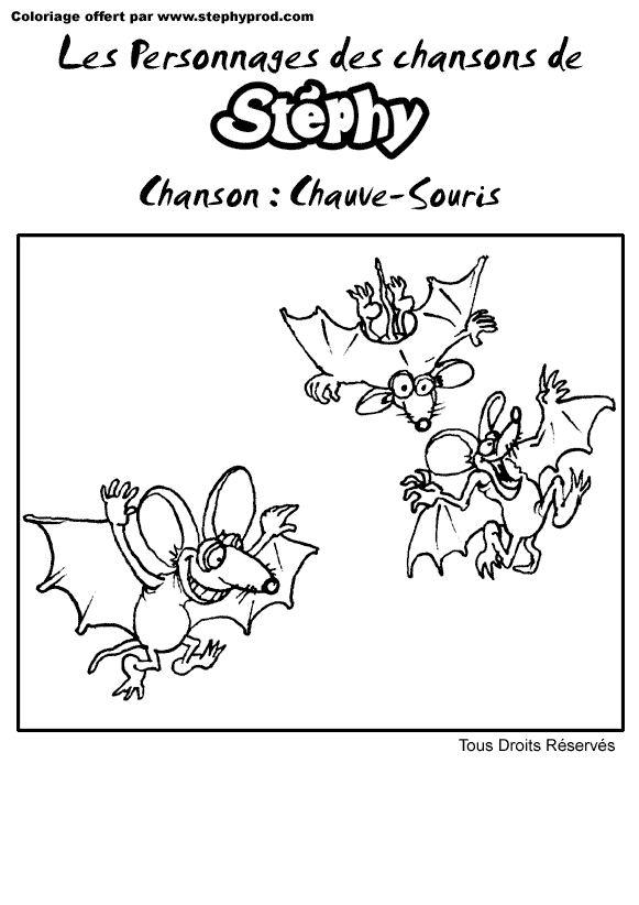 coloriage gratuit de chauve souris pour les enfants coloriages enfants gratuits de stphy