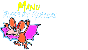 manu basse et guitare