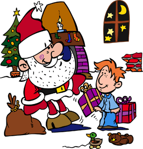 Conte de No&euml;l gratuit : La nuit avant No&euml;l.