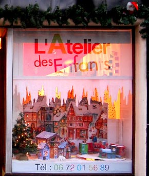 Ateliers enfants pendant les vacances de Noël.