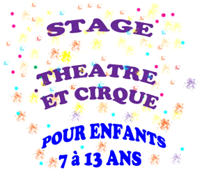 Pendant les vacances de Pâques au théâtre de l'épouvantail stage pour les enfants, théâtre, cirque organisé par la cie gazelle une animation pour les vacances scolaires