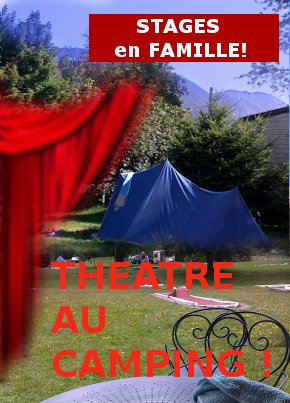 Stage pour enfant, des stages de théâtre pendant l'été à Valence près de Lyon et Grenoble.