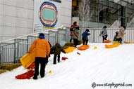 la piste de luge de charléty est ouverte