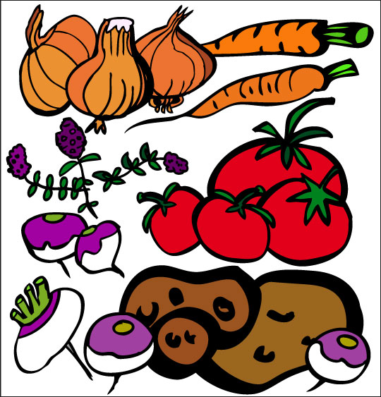 Pour Halloween, le dessin animé La soupe à la Sorcière la soupe a la sorciere legumes