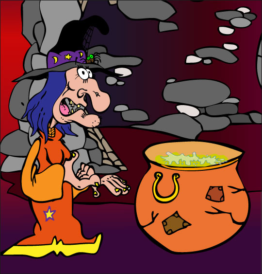 Pour Halloween, le dessin animé La soupe à la Sorcière la soupe a la sorciere