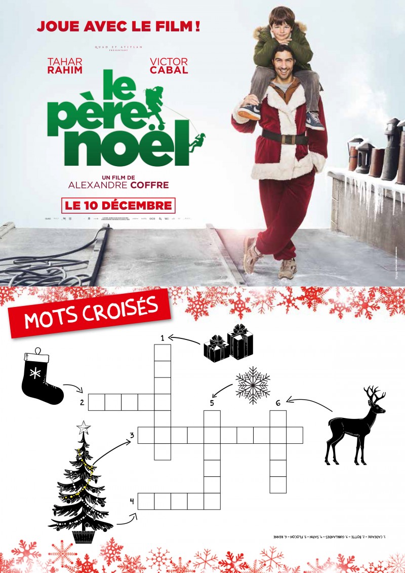 Jeux et Coloriages Le Père Noël le pere noel jeux 4 6