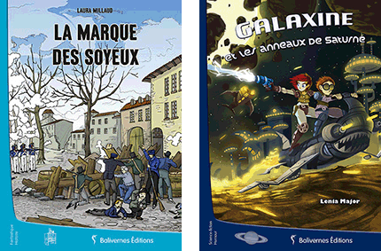 Concours Balivernes Editions 10 ans - les livres galaxine  et marquis des soyeux