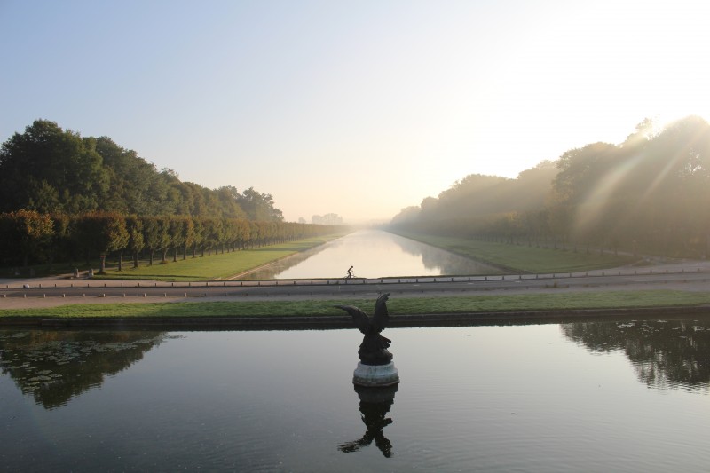 Les fêtes de fin d'année au château de Fontainebleau, les jardins