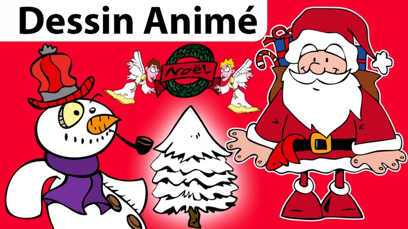 Chansons de Noël en dessins animés la jaquette de la vidéo
