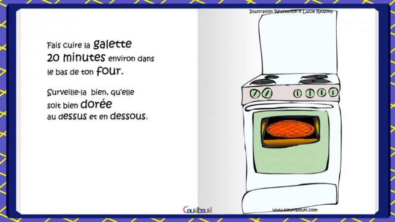 Recette, la  galette des rois, les ingrédients