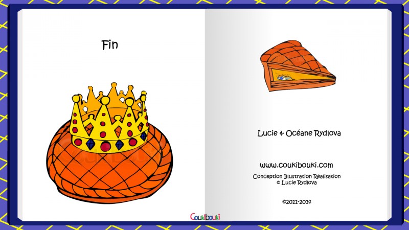 Recette, La Galette des Rois  la galette des rois  terminée