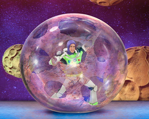 Spectacle enfant La Bande à Mickey Magical Music Hall spectacle Buzz l’Eclair