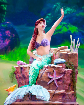 Spectacle Disney Live! La Bande à Mickey Magical Music spectacle sirene