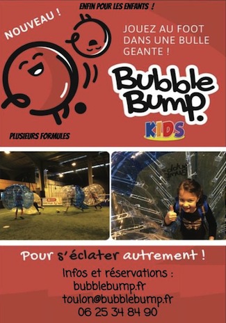 Bubble Bump Toulon l'affiche