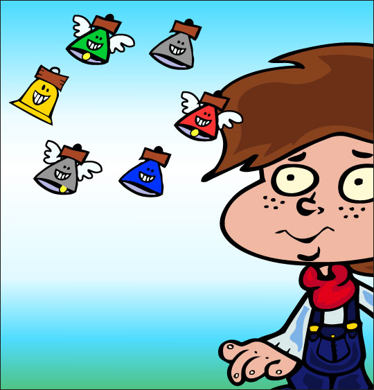 5 minutes de dessins animés gratuits pour Pâques maison garçon cloches