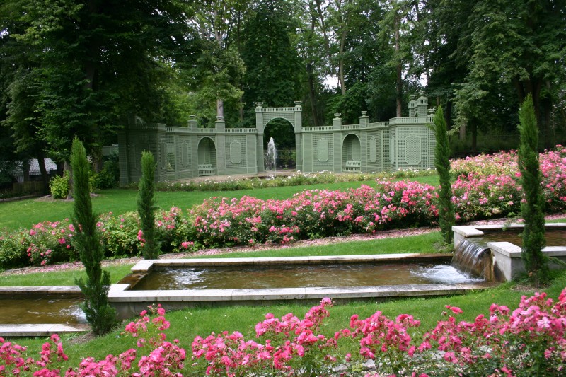 Les bassins au Potager des Princes