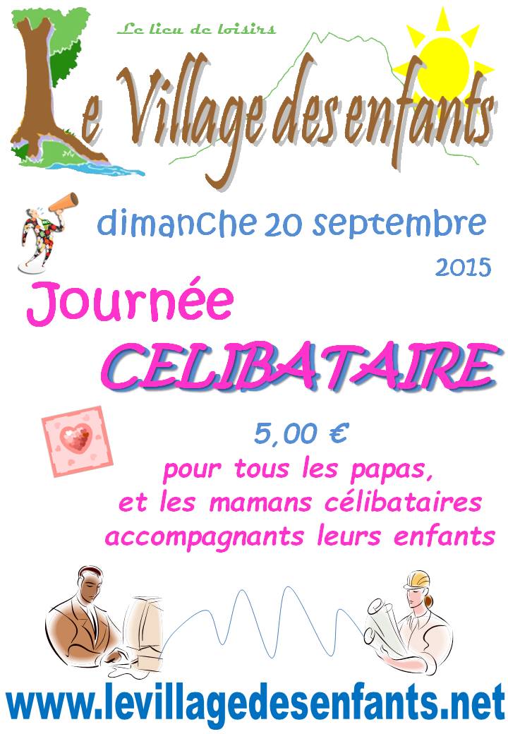 les animations - le village des enfants, une  journée pour les parents celibataires.