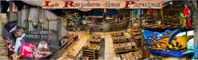 Anniversaire enfant au Repère des Pirates 