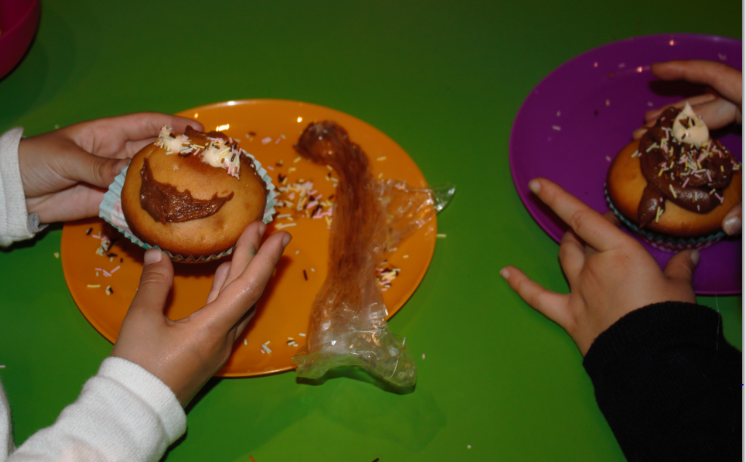 L'ateliers des enfants durant les vacances d’été,  cup cake miam