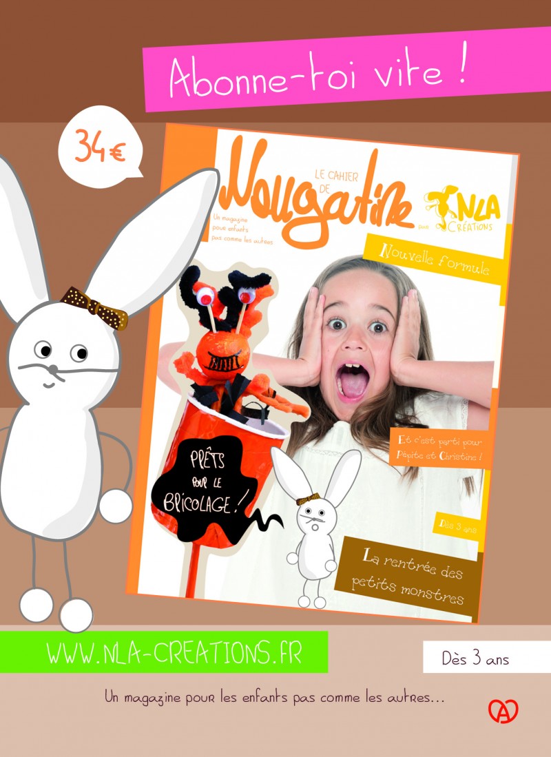 Livres enfants de NLA maison d'édition jeunesse, le magazine nougatine