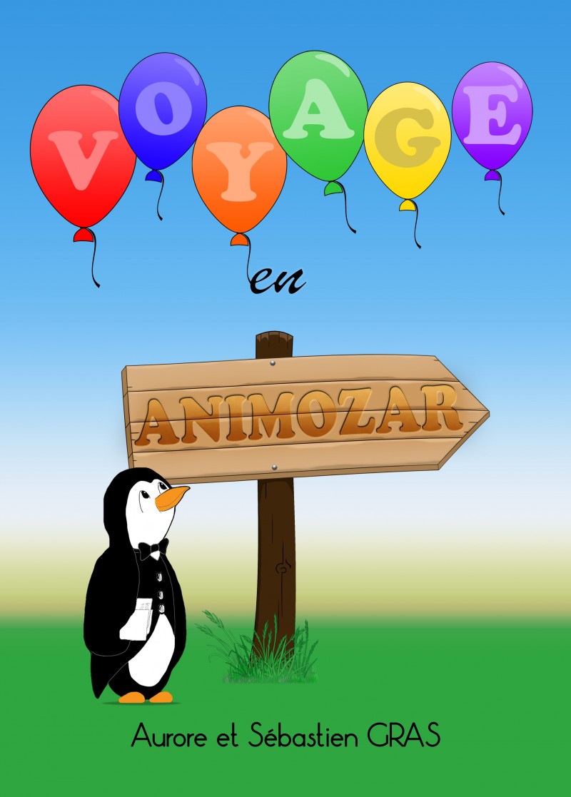 Un livre cd pour les enfants. Voyage en Animozar.