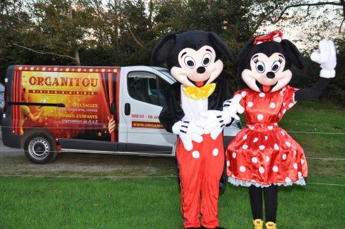 mascottes Finistere Bretagne, Spectacle de Clown et de Magicien en Finistere Bretagne
