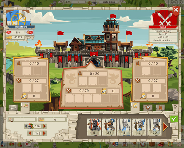 Jeu en ligne gratuit pour les enfants et les adolescents Empire. Procurerez vous de Rubis pour progresser.