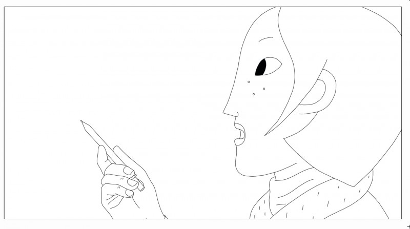 Coloriages Phantom Boy, un film d'animation pour les enfants.