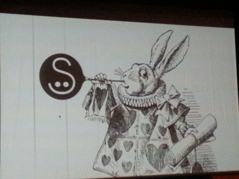 Salon du livre pour enfants de Montreuil le lapin d'alice