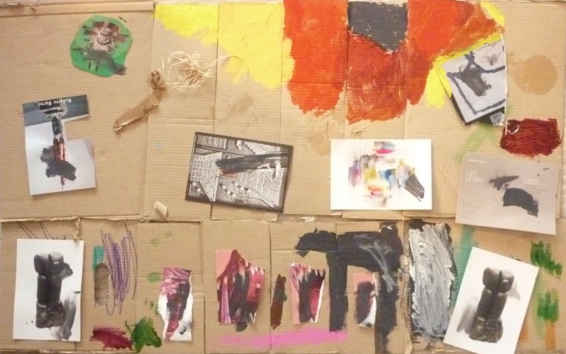Atelier anniversaire à domicile, recyclage cartes postales