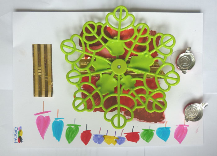Atelier anniversaire à domicile, recyclage et récupération