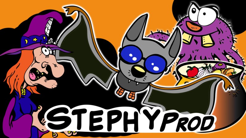 Fêter Halloween avec les enfants chez Stéphyprod