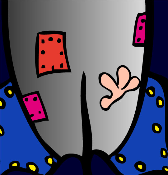 Dessin animé Madame fusée pour les jeunes enfants, toc,toc, je veux entrer.