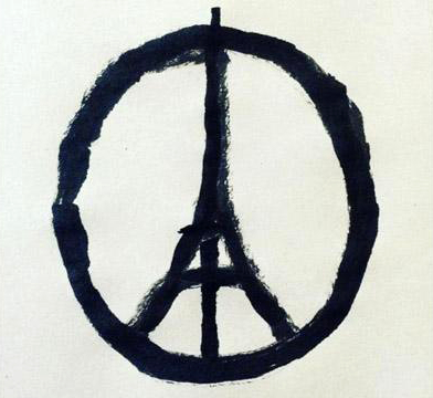 Attentats de Paris, répondre aux questions des enfants, un graphiste nantais auteur du dessin viral peace paris.