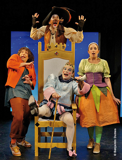 Le chat Botté - spectacle de la Cie Les Nomadesques