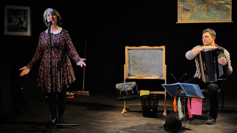 Spectacle Prévert, Kosma à l'Essaïon Théâtre à Paris