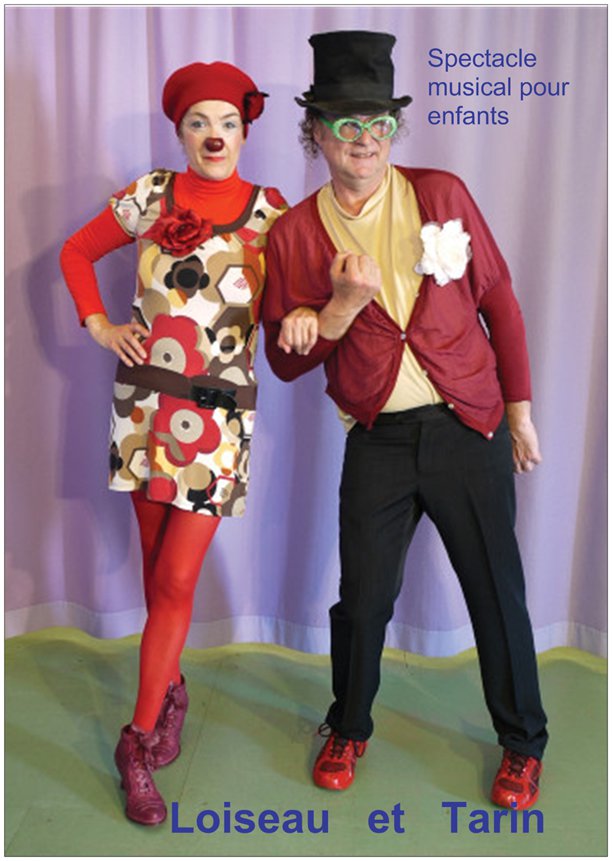 La Saint Nicolas à Lay saint Christophe avec les clowns Tarin  et Loiseau 