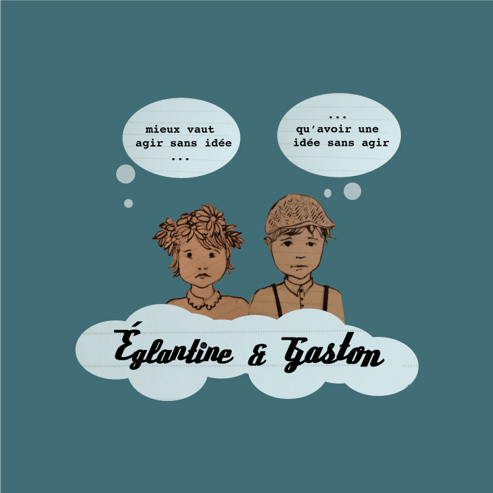Le livre pour enfants Eglantine et Gaston contre les chasseurs de baleine, une maxime
