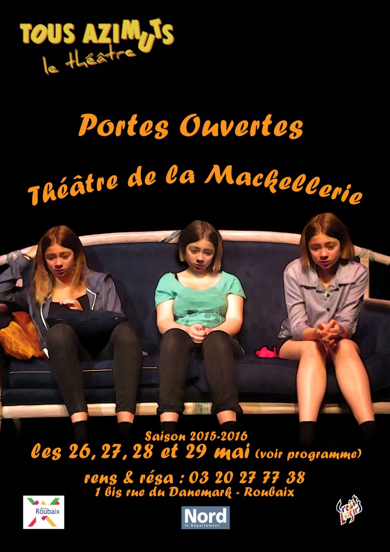 spectacles et ateliers enfants, Portes Ouvertes au Théâtre de la Mackellerie.