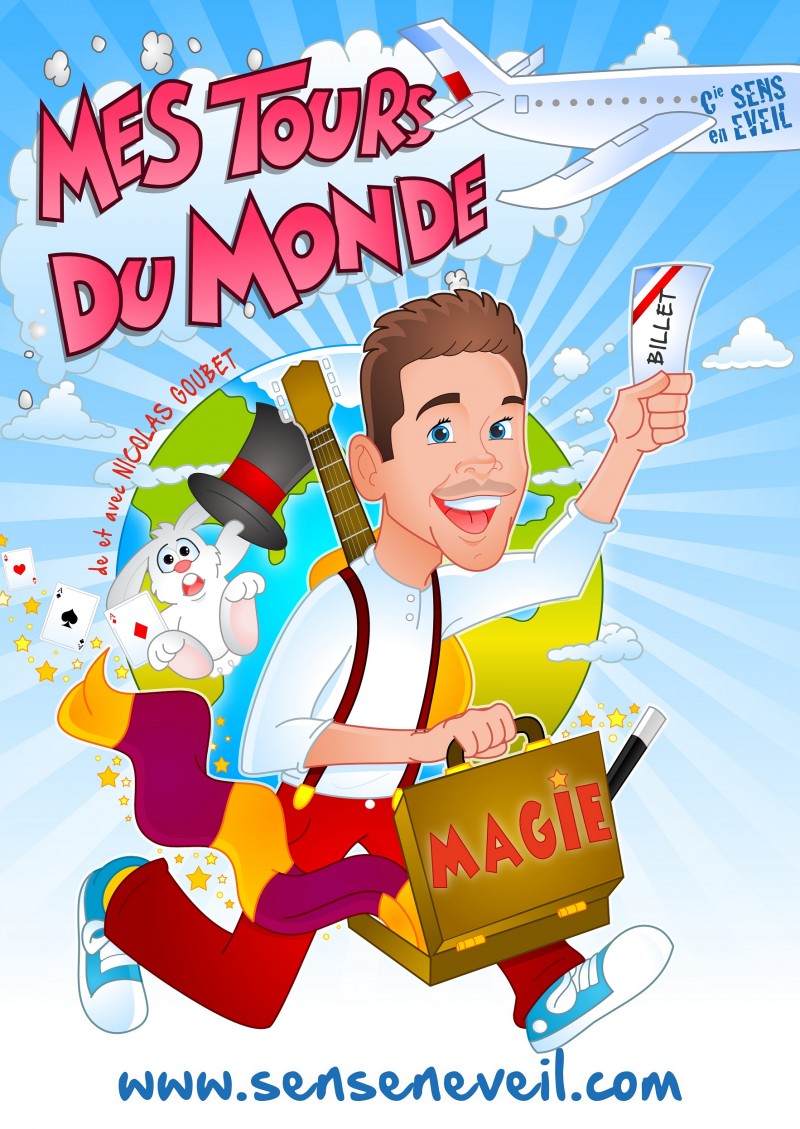 Festival d'Avignon 2016, spectacle pour enfants, Mes tours du monde
