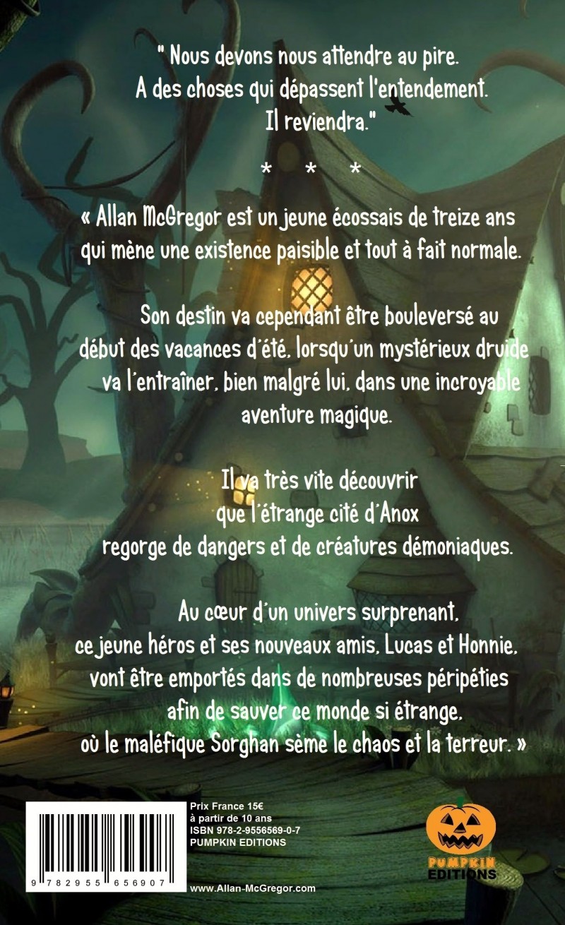 Dos, histoire d'Allan McGregor, le Cristal d'Angus.