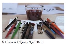 Eté 2016 à la BnF : Ateliers et visites jeunes public  atelier a 4 mains