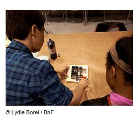 Eté 2016 à la BnF : Ateliers et visites jeunes public  atelier d initiation a la gravure