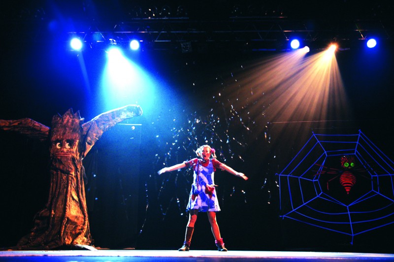 un spectacle pour les enfants au festival d'Avignon, La Sorcière Ephémère - cmcas marseille