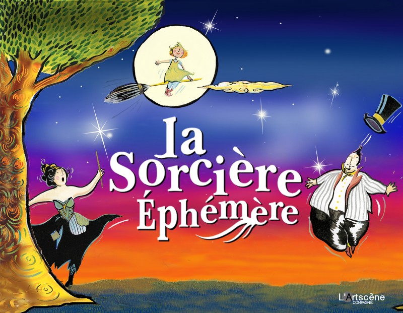 La Sorcière Ephémère, un spectacle pour les enfants au festival d'Avignon