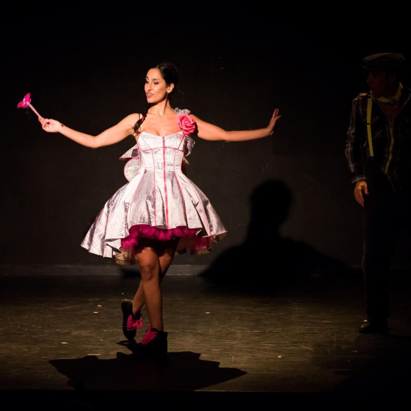 Spectacle enfant Et s'il était une fois, Théâtre de l’Etincelle, Festival d'Avignon 2016,  la fee