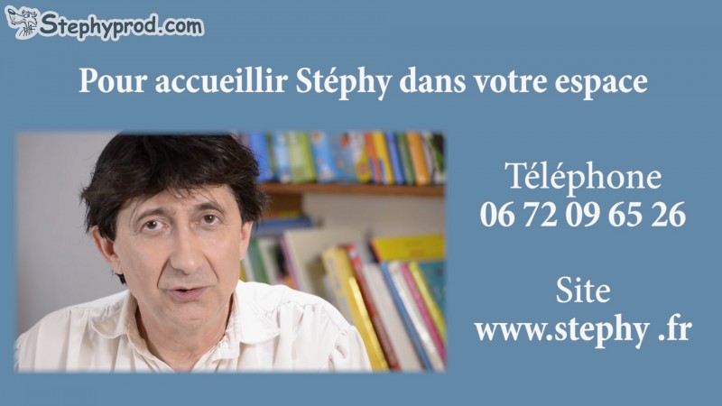 Contact du conteur Stéphy qui raconte l'histoire de Boucle d'or.