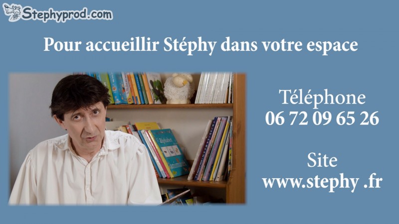 Contact du conteur pour enfants Stéphy.