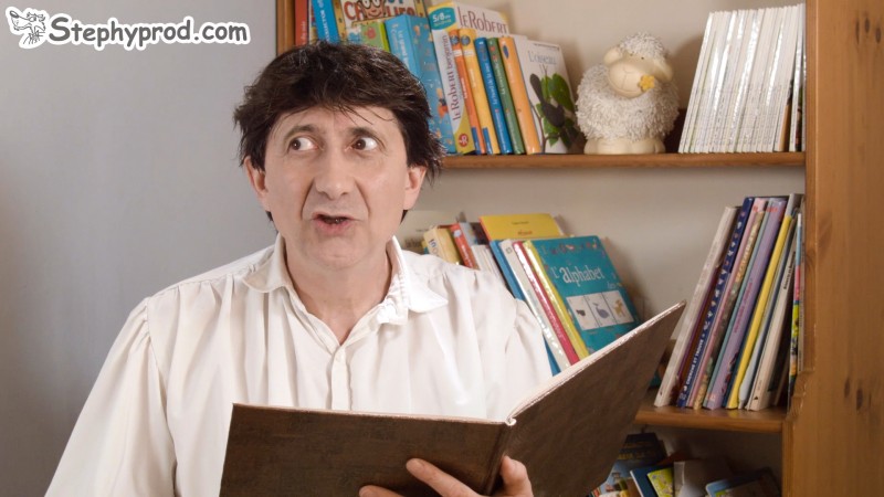 Comment raconter des histoires aux enfants avec un livre.